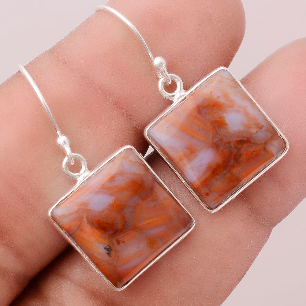 Natural Pietersite - Namibia Earrings E-1001 SDE88323-0