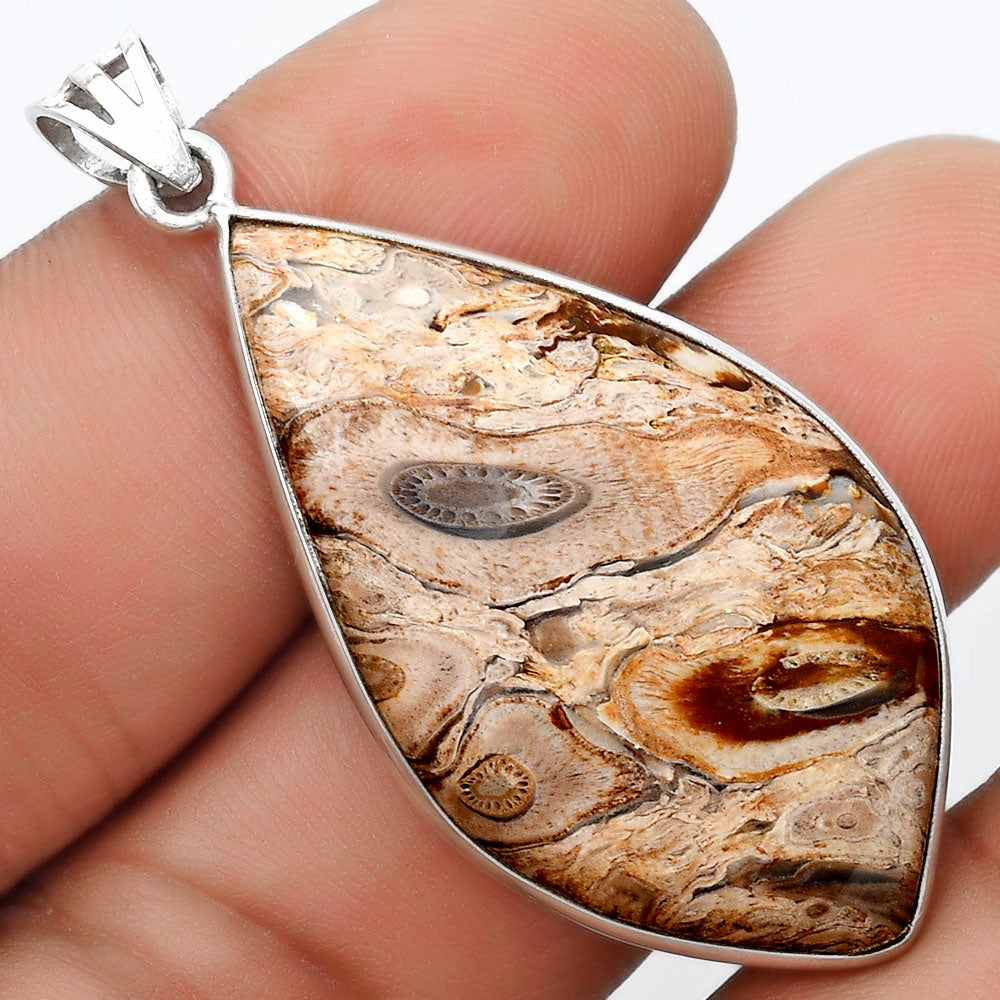 Natural Rock Calcy Pendant P-1001 SDP124875-0