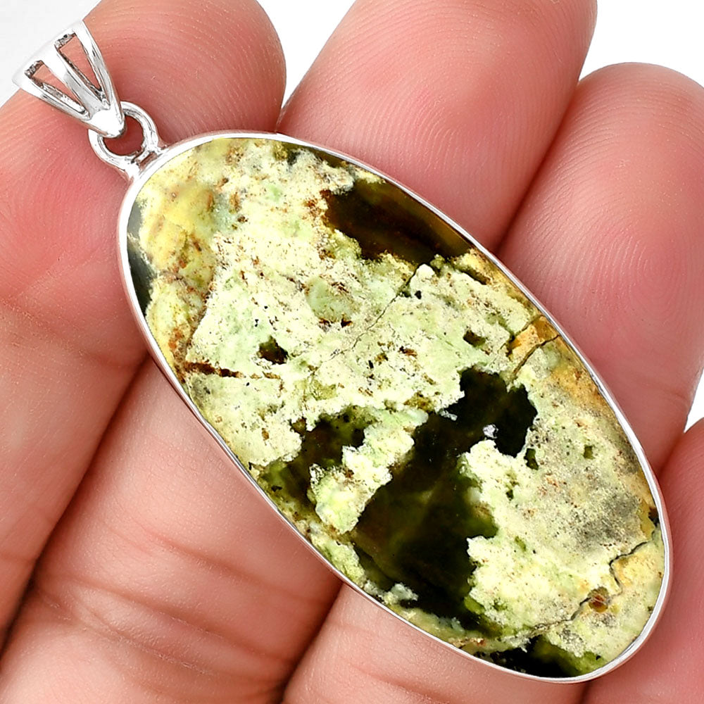 Natural Chrome Chalcedony Pendant P-1001 SDP128345-0