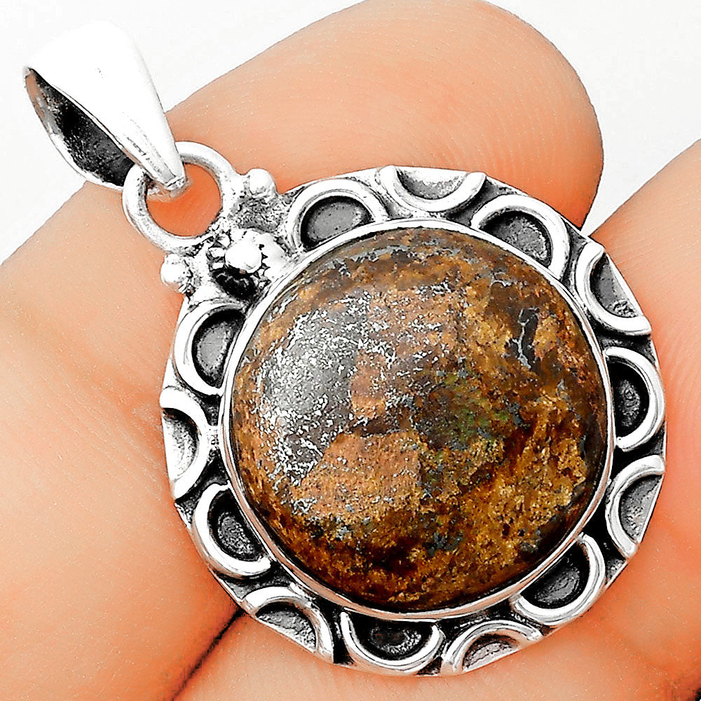 Natural Bronzite Pendant P-1242 SDP134758-0