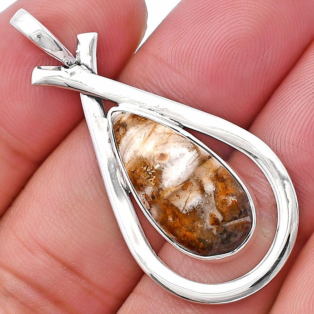 Natural Wild Horse Jasper Pendant P-1314 SDP143989-0