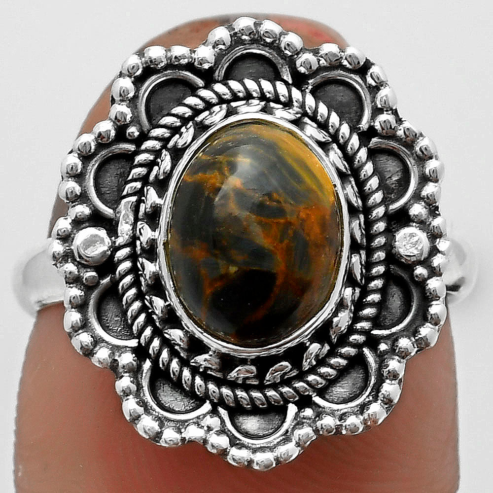 Natural Pietersite - Namibia Ring size-7 R-1256 SDR171059-0