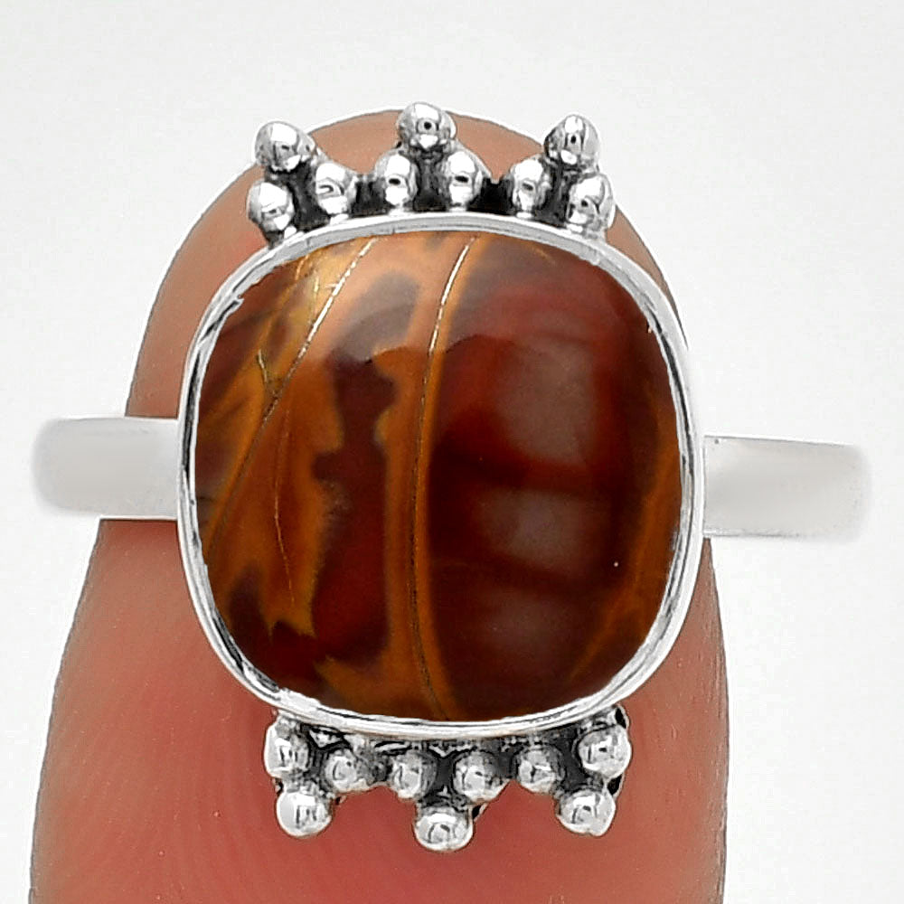 Natural Noreena Jasper Ring size-8.5 R-1223 SDR185187-0