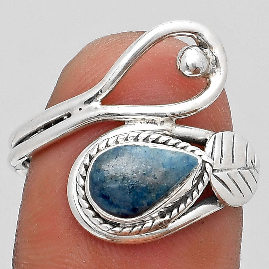 Natural Blue Scheelite - Turkey Ring size-7.5 R-1464 SDR186767