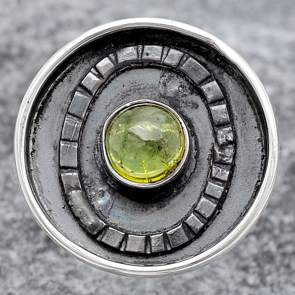 Natural Multi Tourmaline Ring size-7.5 R-1080 SDR245581-0