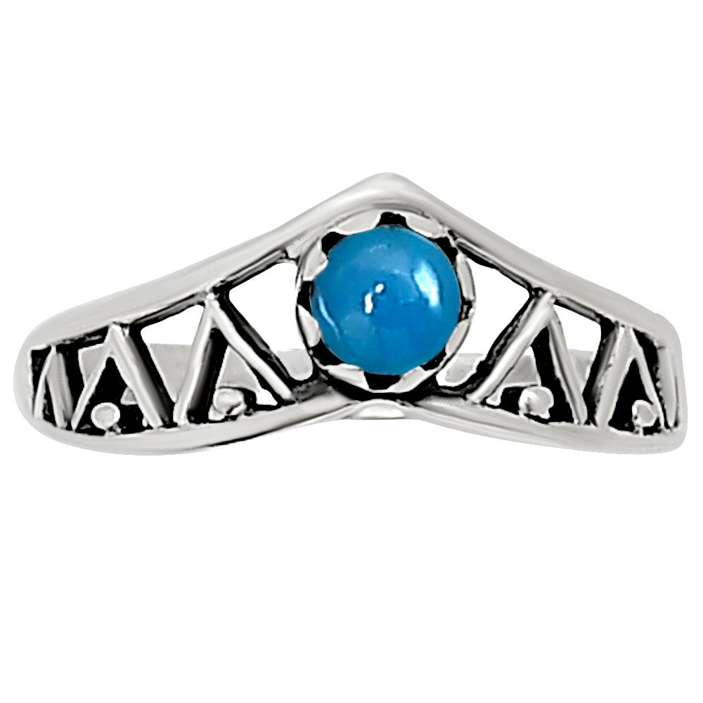 Sleeping Beauty Turquoise Ring size-6 R-1172 SDR252446-0