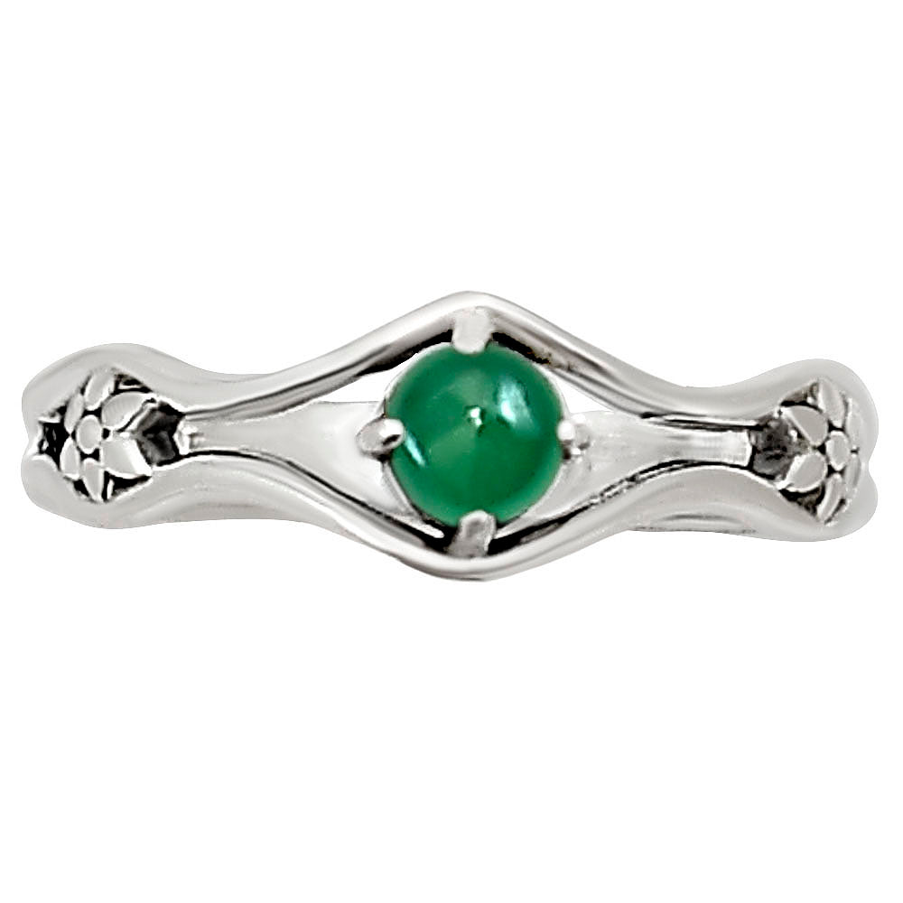 Green Onyx Ring size-8 R-1720 SDR252492-0