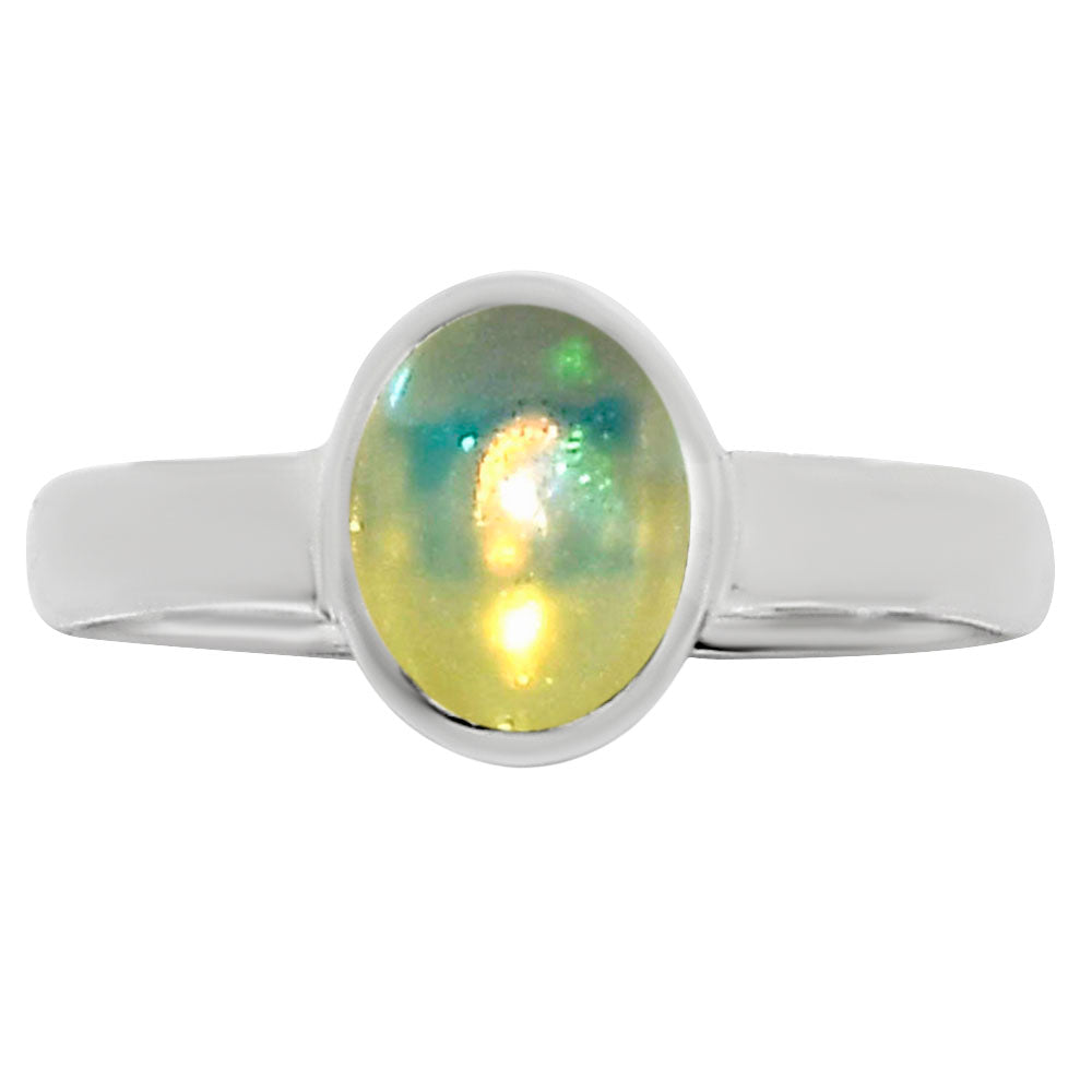Ethiopian Opal Ring size-6 R-1001 SDR253624-0