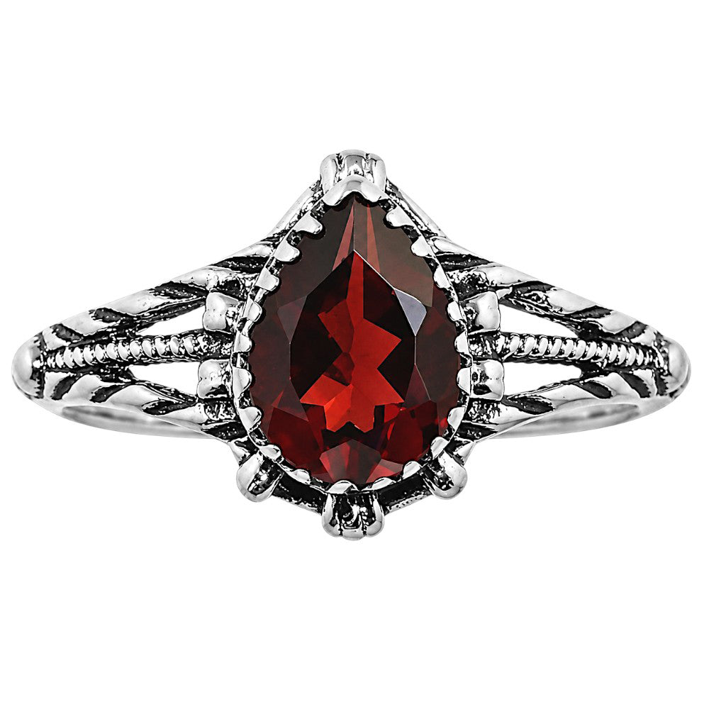Hessonite Garnet Ring size-5 R-1345 SDR254845-0