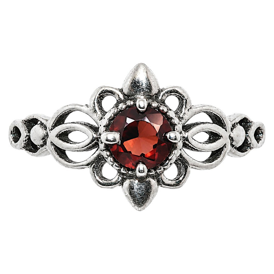 Hessonite Garnet Ring size-6 R-1172 SDR255074