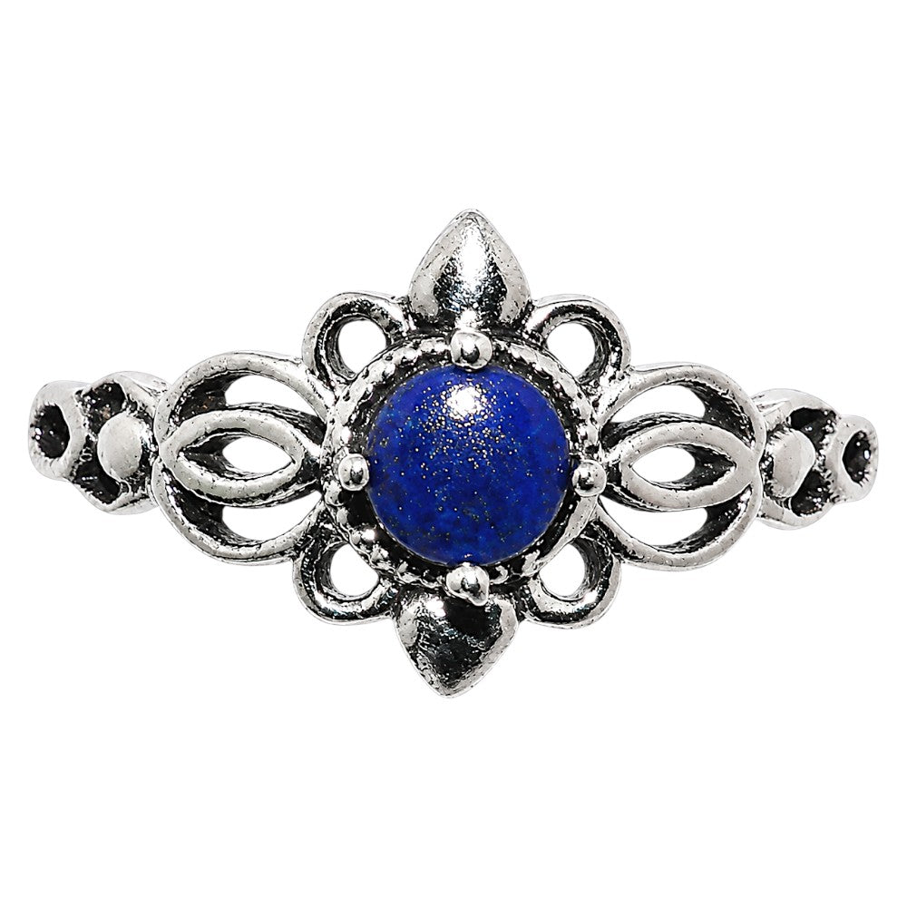 Lapis Lazuli Ring size-8 R-1172 SDR255103-0