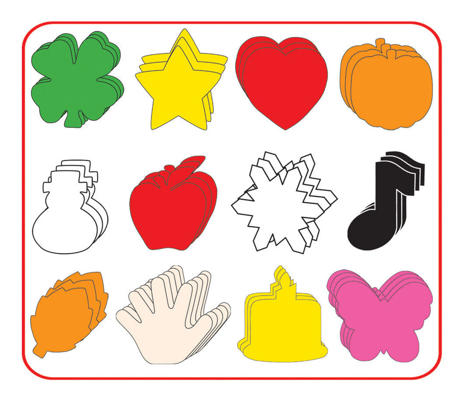 SHAPES ETC. Small Cut-Out Activity Set