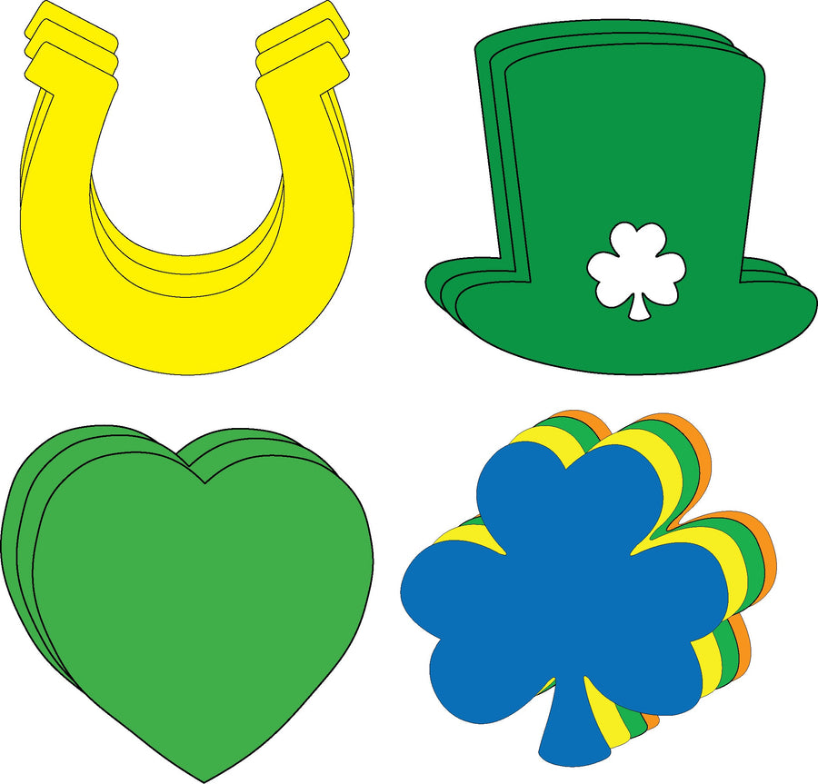 SHAPES ETC. Large Cut-Out Set - Irish Charm