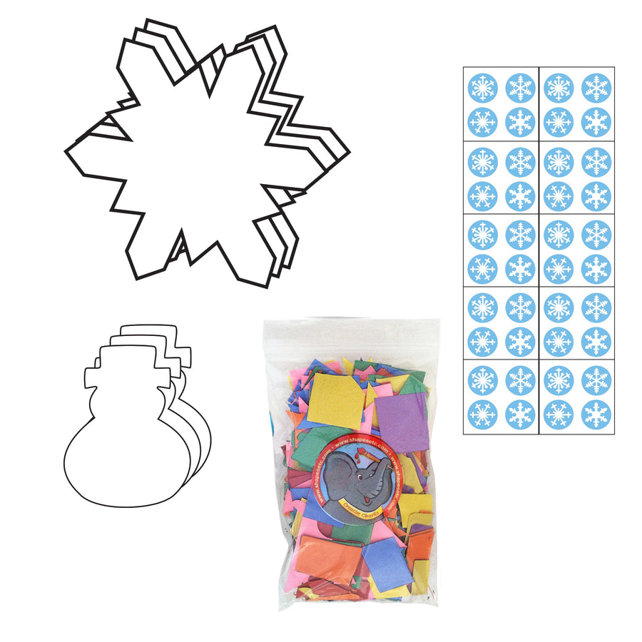 SHAPES ETC. Winter Wonderland Deluxe Activity Kit