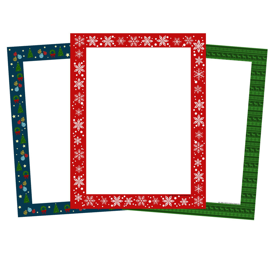 SHAPES ETC. Designer Paper Set - Holly Daze