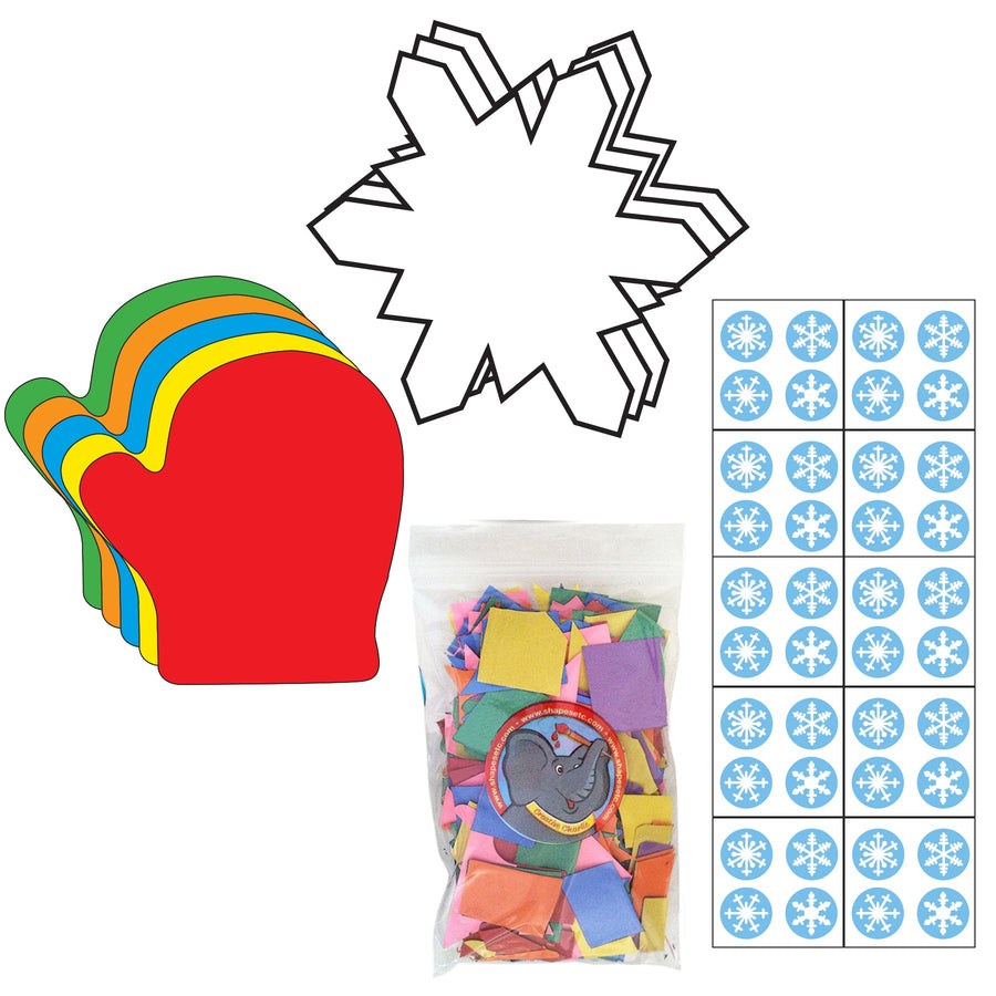 SHAPES ETC.  Activity Kit- Winter Wonderland