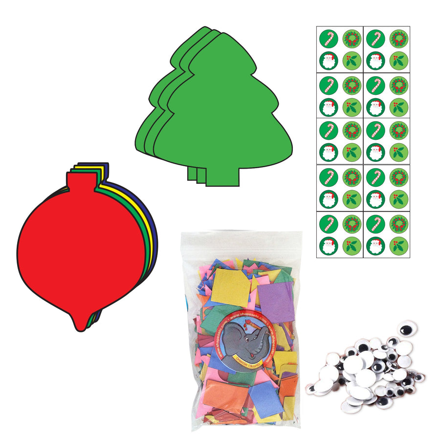 SHAPES ETC.  Activity Kit - Christmas