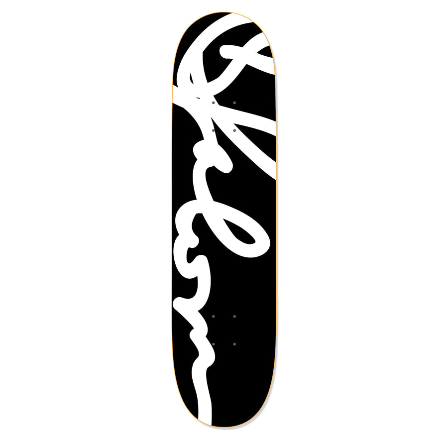 SHALOM SCRIPT DECK BLACK
