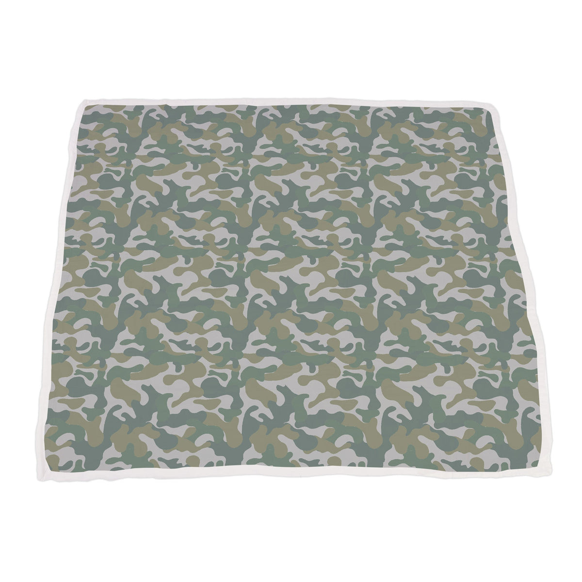 Gone Fishing and Hunter's Camo Bamboo Newcastle Throw Blanket — image 1