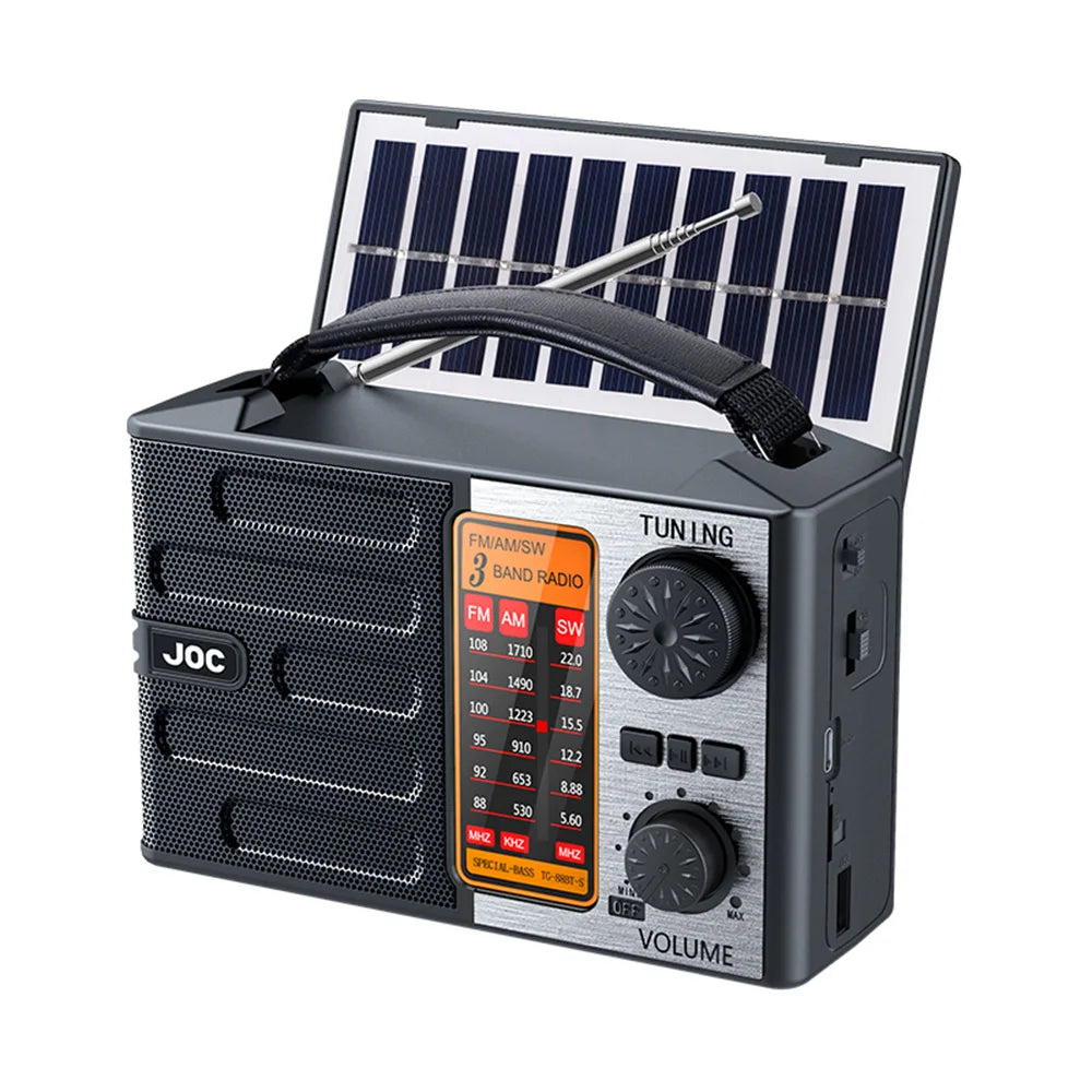 Rechargeable High-Sensitivity Radio Black-0