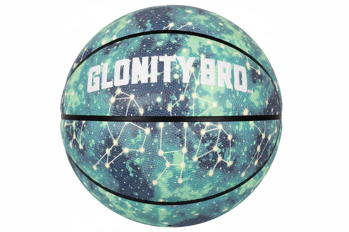 Glow-in-the-Dark Size 7 Basketball – PU Leather Indoor & Outdoor Training Ball-0