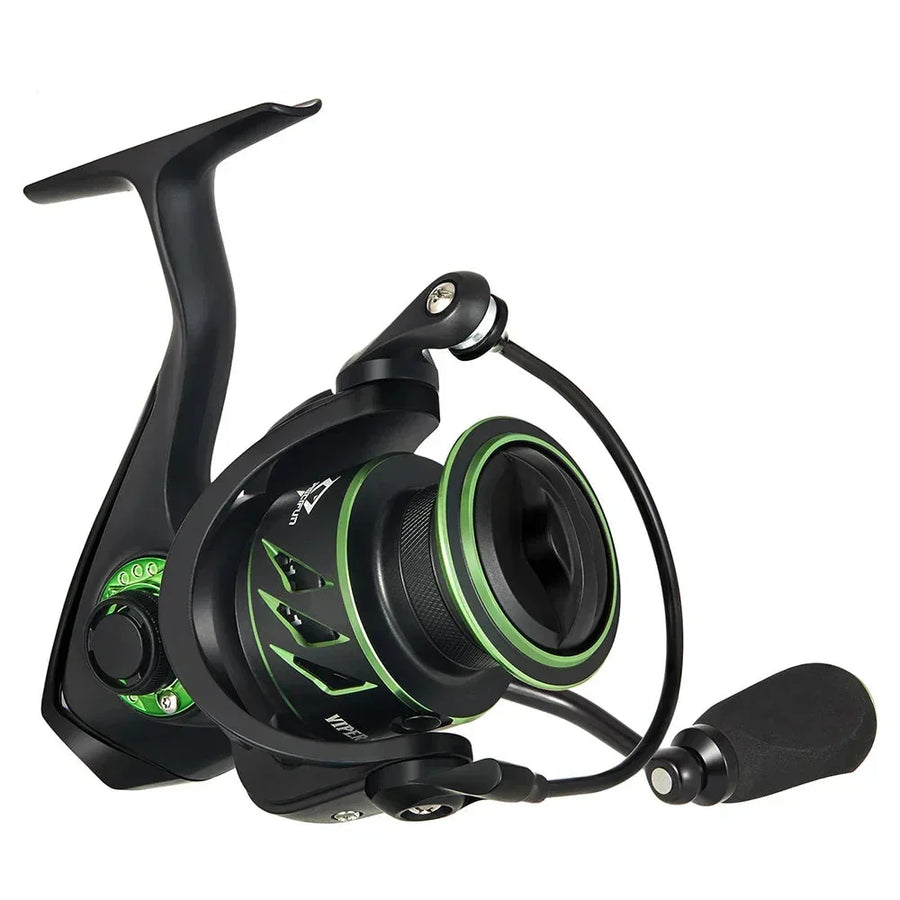 Spinning Fishing Reel 4000 Series High-Speed Green