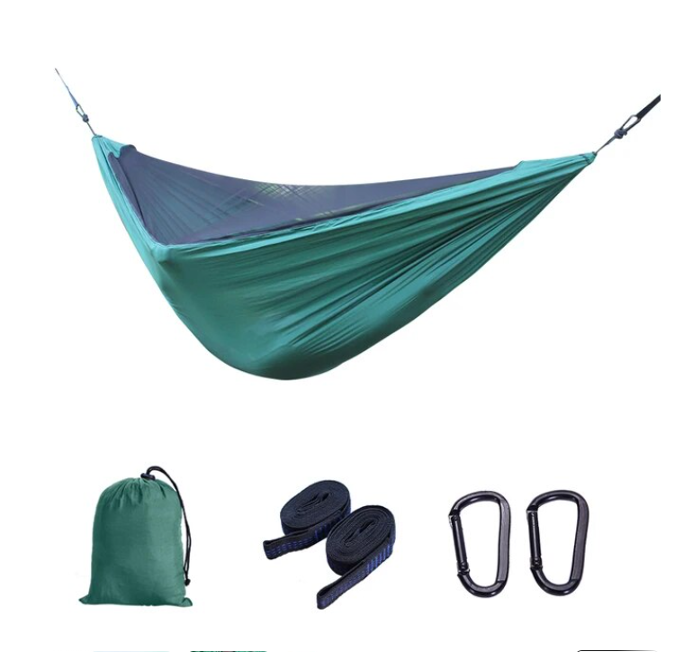 Lightweight  Camping Hammock with Mosquito Net-0