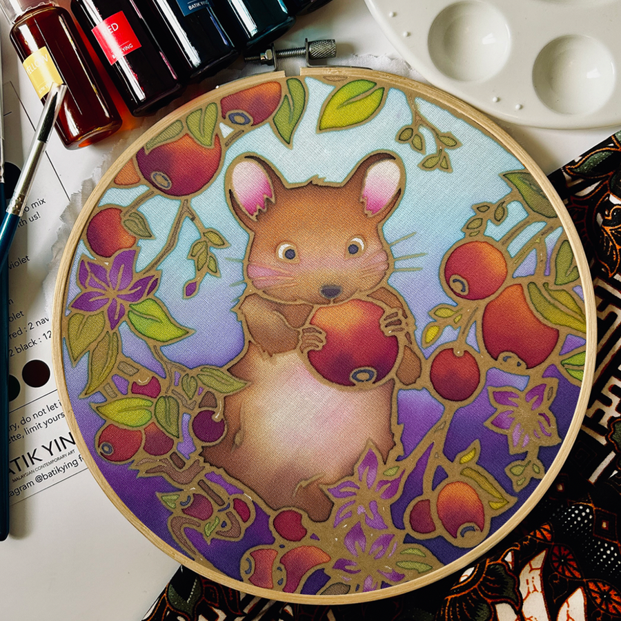 The Cheeky Scavenger | Batik Craft Kit | Hand-Waxed DIY Art Kit UK