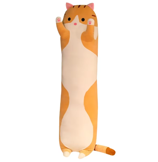 Cute Cat Plush Toy Sleeping Animal Doll