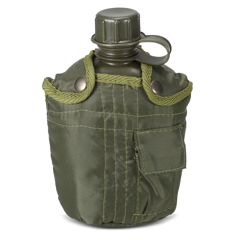 1L Outdoor Military Canteen Bottle-0