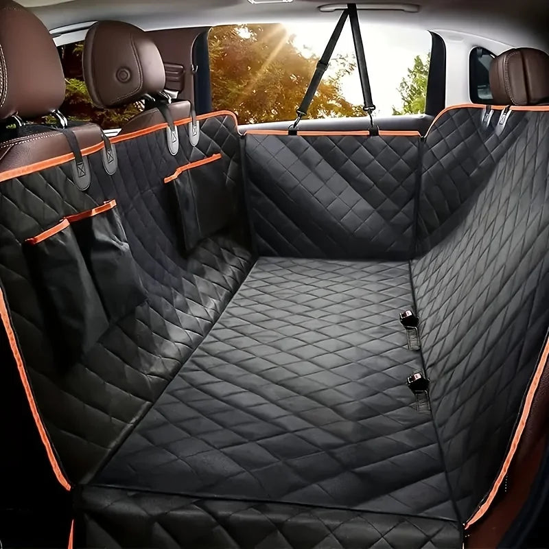 Waterproof Dog Car Seat Hammock Cover-0