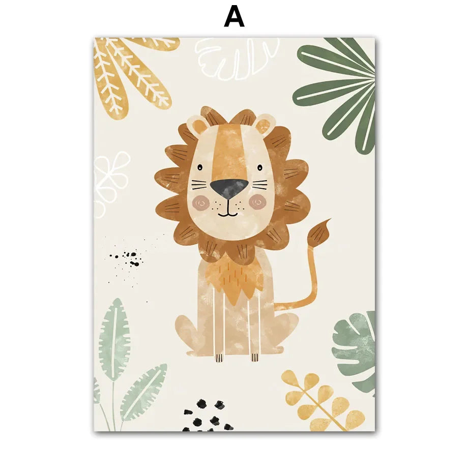 Decorative Picture "Jungle Animals"-5