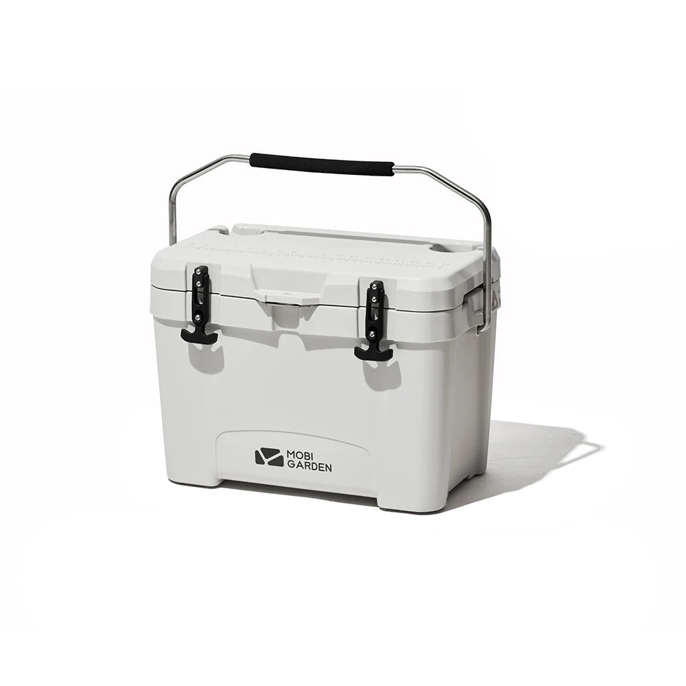 25L Portable Camping Ice Box Cold Storage Cooler White — 10812051751251
