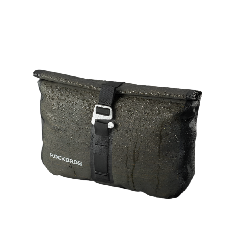 5–6L Waterproof Handlebar Bike Bag Front Frame Trun Grey