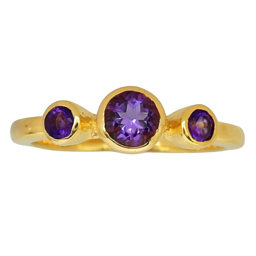 Amethyst Ring size-8 RM-1764 TR01437-0
