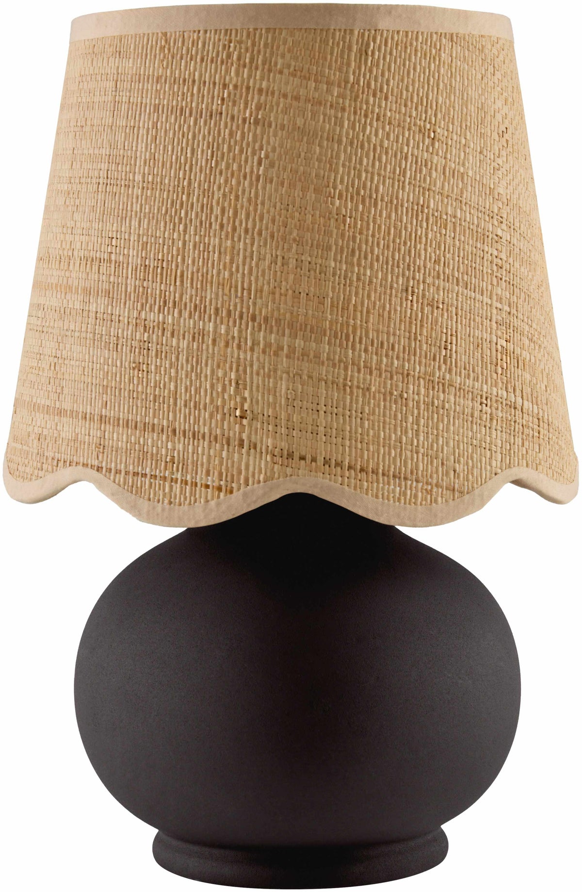 Latau Black Ceramic Table Lamp-1