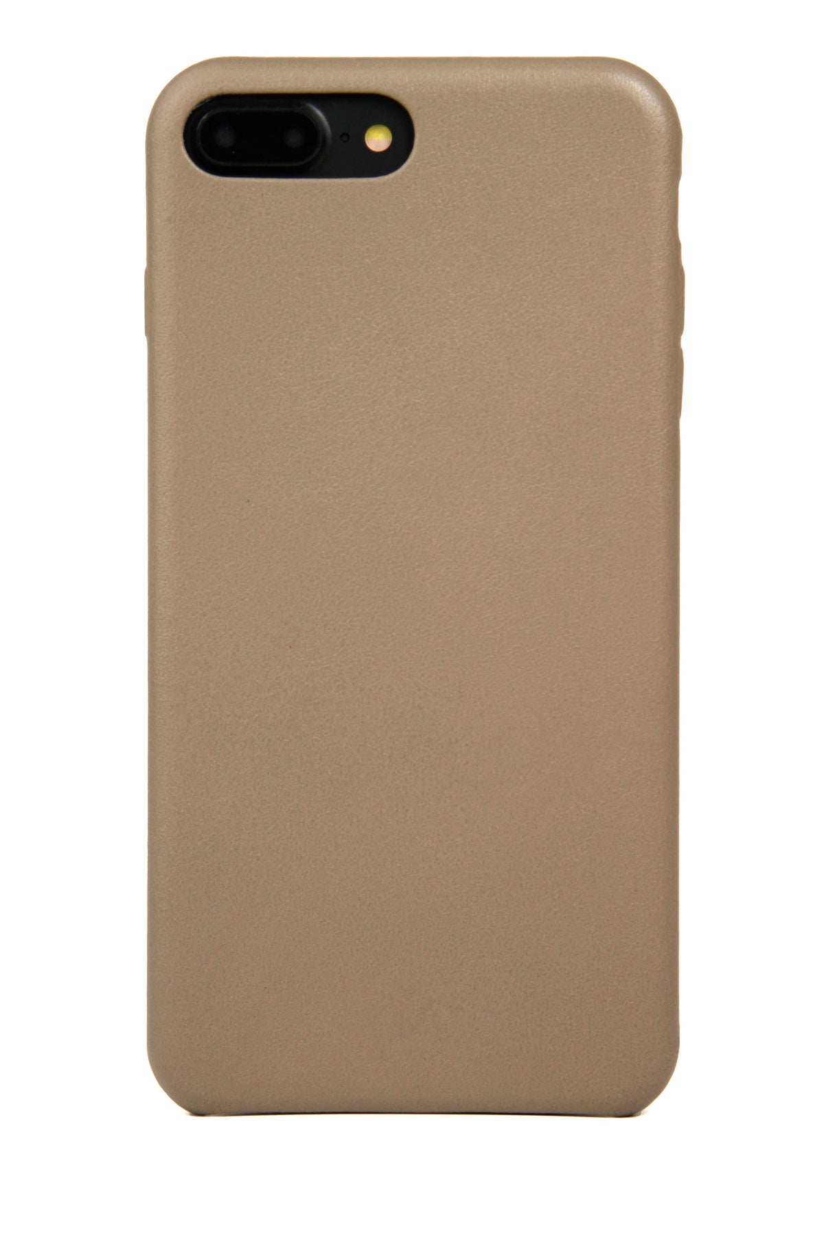 iPhone 7/8 Plus Case, Taupe Leather-0