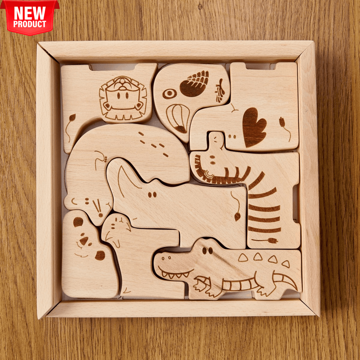 Safari Animal Puzzle-0