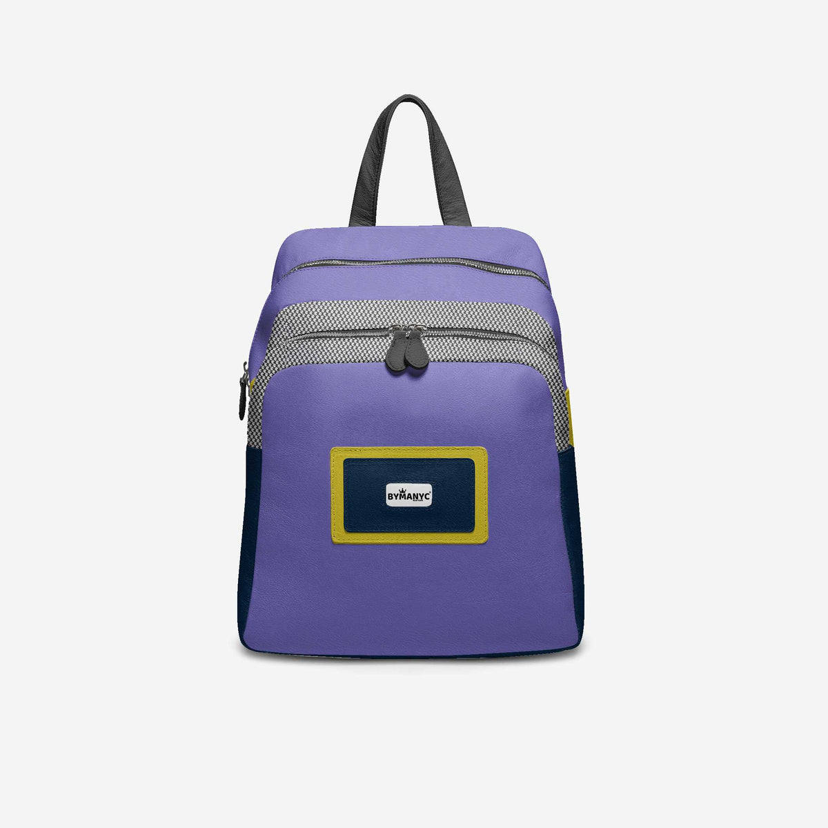 Urban Violet Vegan Backpack by BYMANYC ® New York – Made in Italy-0
