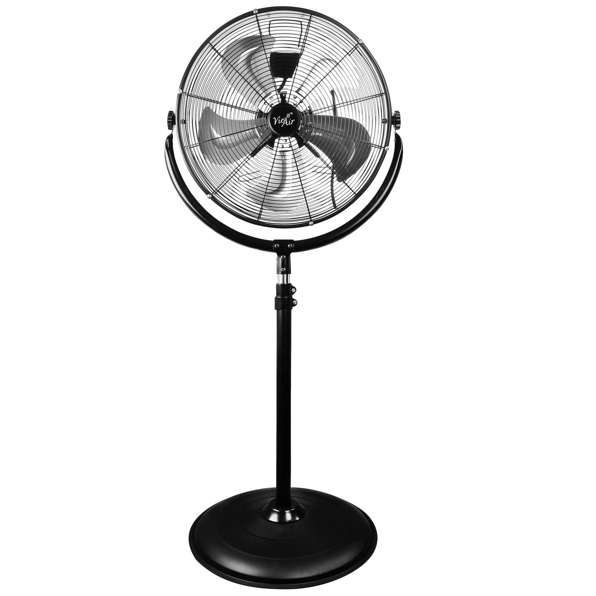 Vie Air 20 Inch Industrial 3 Speed Heavy Duty Powerful and Quiet Metal High Velocity 360 Degree Til-0