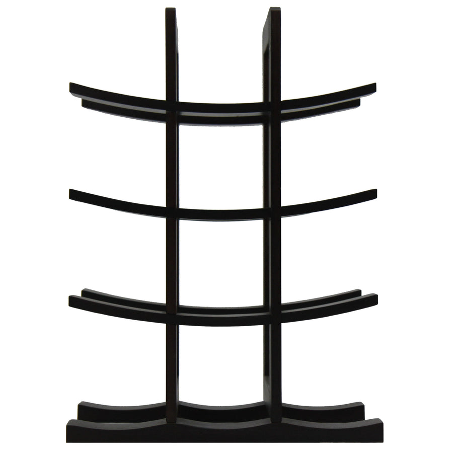 Oceanstar 12-Bottle Dark Espresso Bamboo Wine Rack WR1132