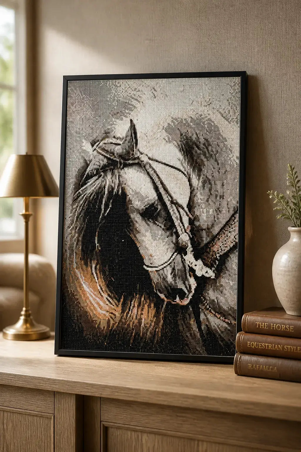 Wildmane Portrait Diamond Painting-0
