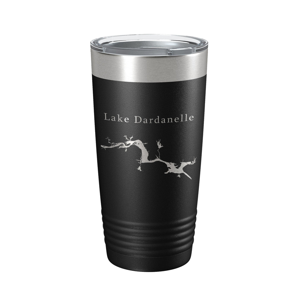 Lake Dardanelle Map Tumbler Travel Mug Insulated Laser Engraved Coffee Cup Arkansas 20 oz-5