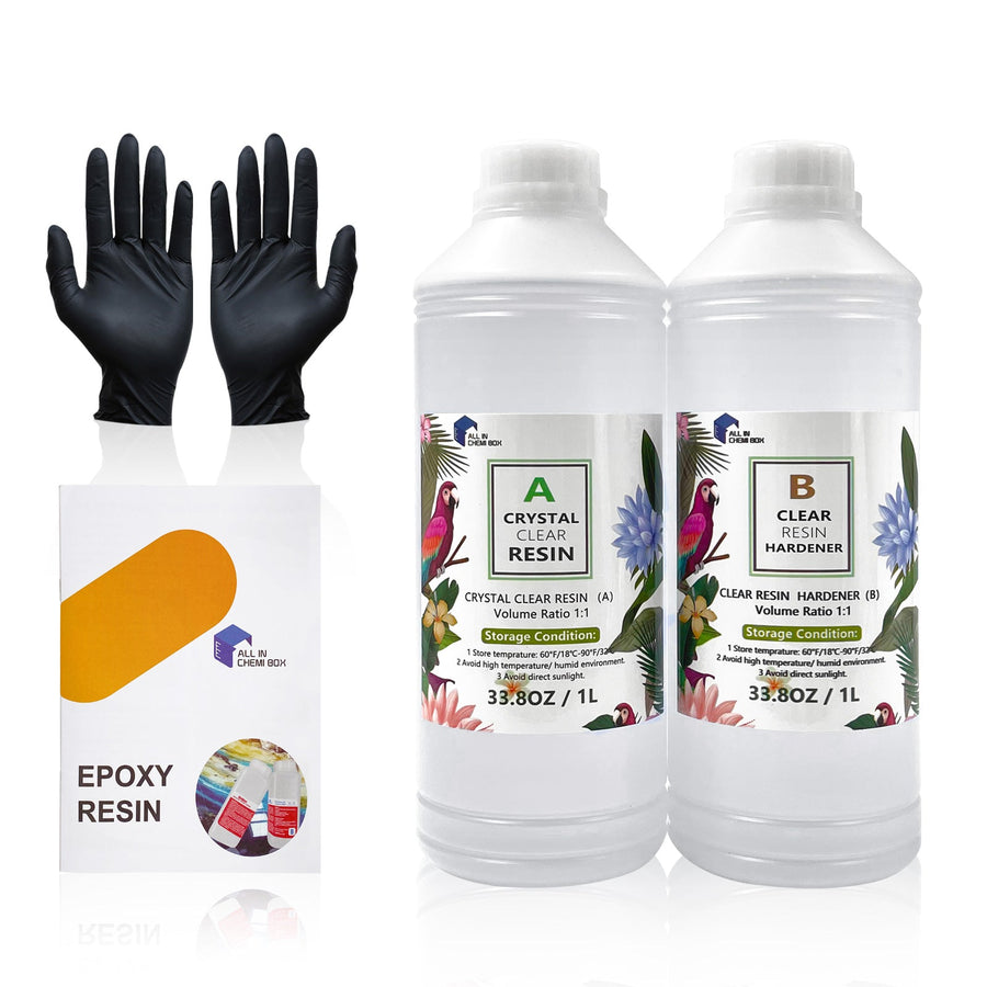 Epoxy Resin Art UV Clear Coating AB Kit