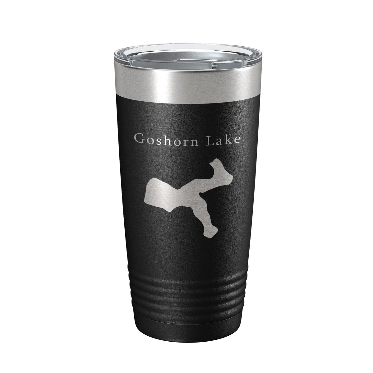 Goshorn Lake Map Tumbler Travel Mug Insulated Laser Engraved Coffee Cup Michigan 20 oz-5