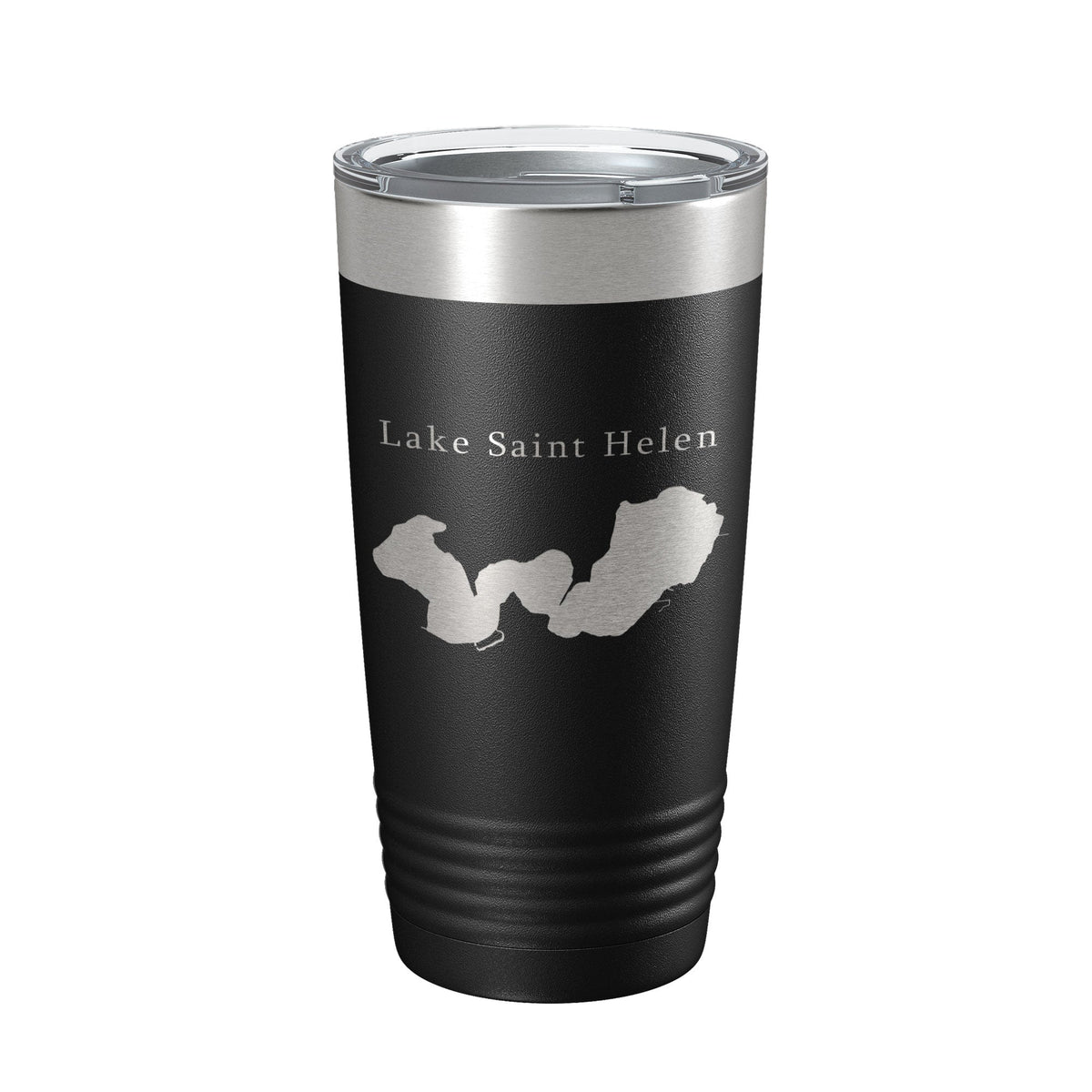 Lake Saint Helen Map Tumbler Travel Mug Insulated Laser Engraved Coffee Cup Michigan 20 oz-5