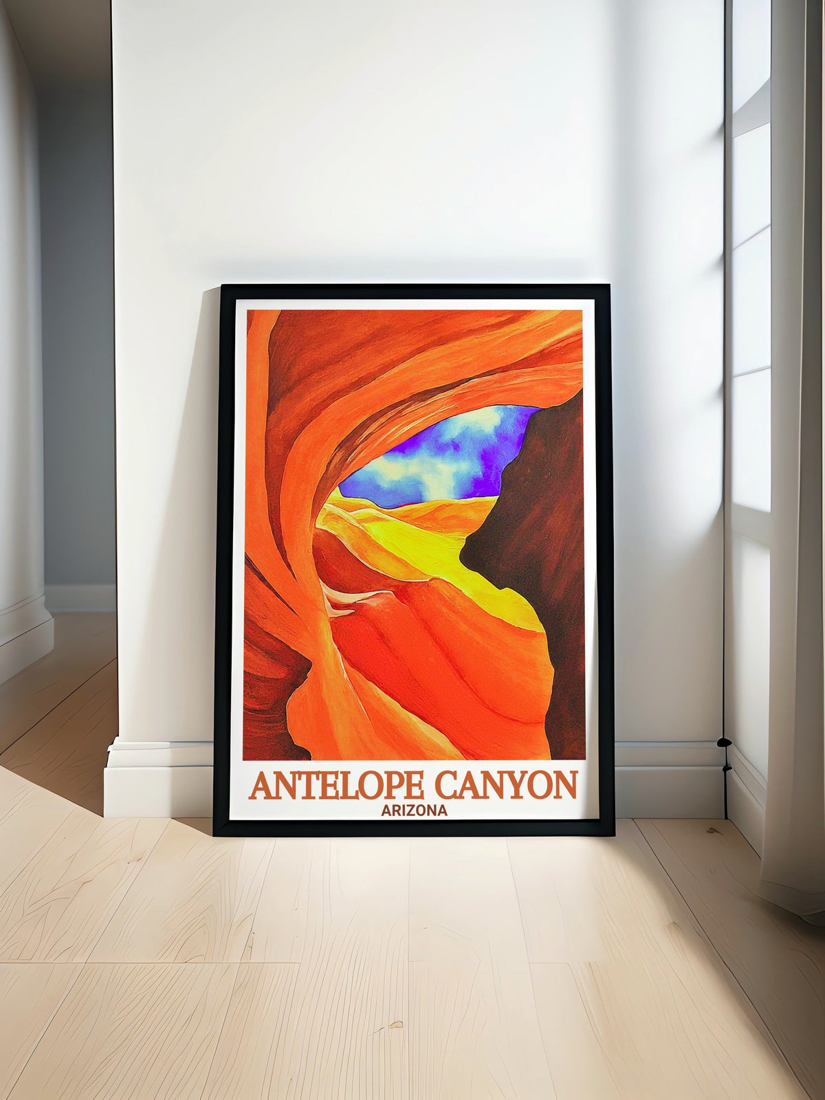 Antelope Canyon  Art - Antelope Canyon Travel Print - Arizona Decor-0