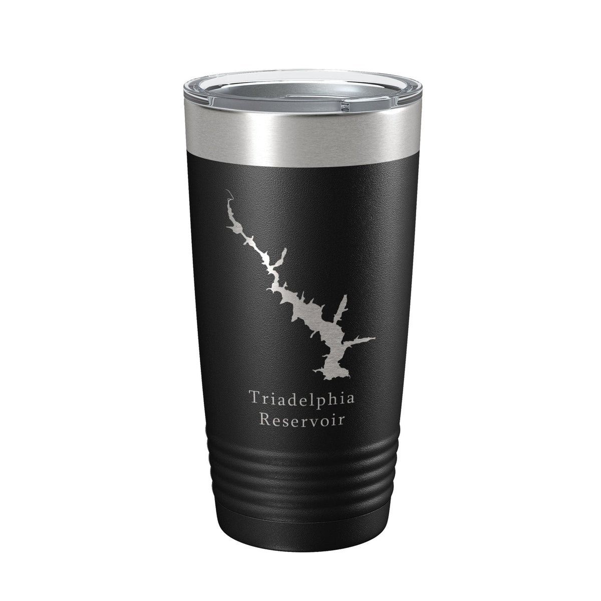 Triadelphia Reservoir Tumbler Lake Map Travel Mug Insulated Laser Engraved Coffee Cup Maryland 20 oz-5