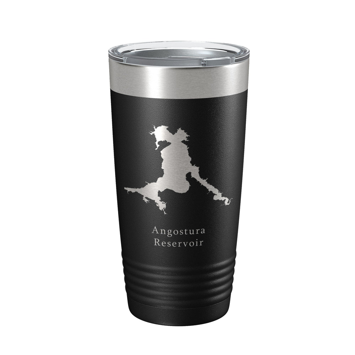 Angostura Reservoir Tumbler Lake Map Travel Mug Insulated Laser Engraved Coffee Cup South Dakota 20 oz-5
