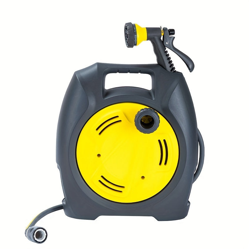 Garden Hose Reel Trolley with Hose — 10812236202323